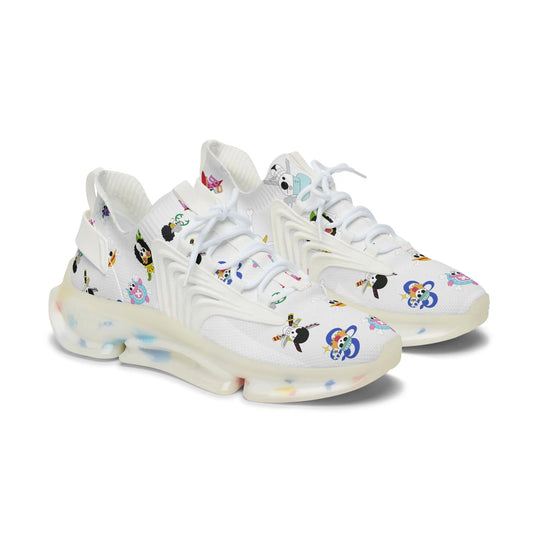 Colorful Women's Mesh Sneakers - Stylish & Comfy Footwear for Everyday Wear, Casual Outings, Festivals & Summer Wandering Printify