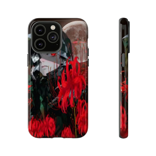 Red Lilly Tough Cases Printify