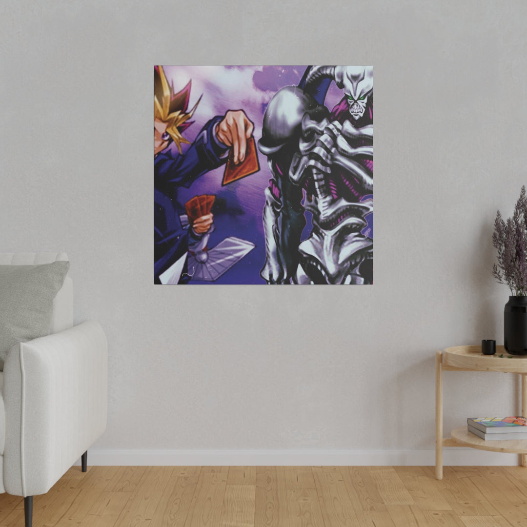 Purple Mist Matte Canvas, Stretched, 0.75" Printify