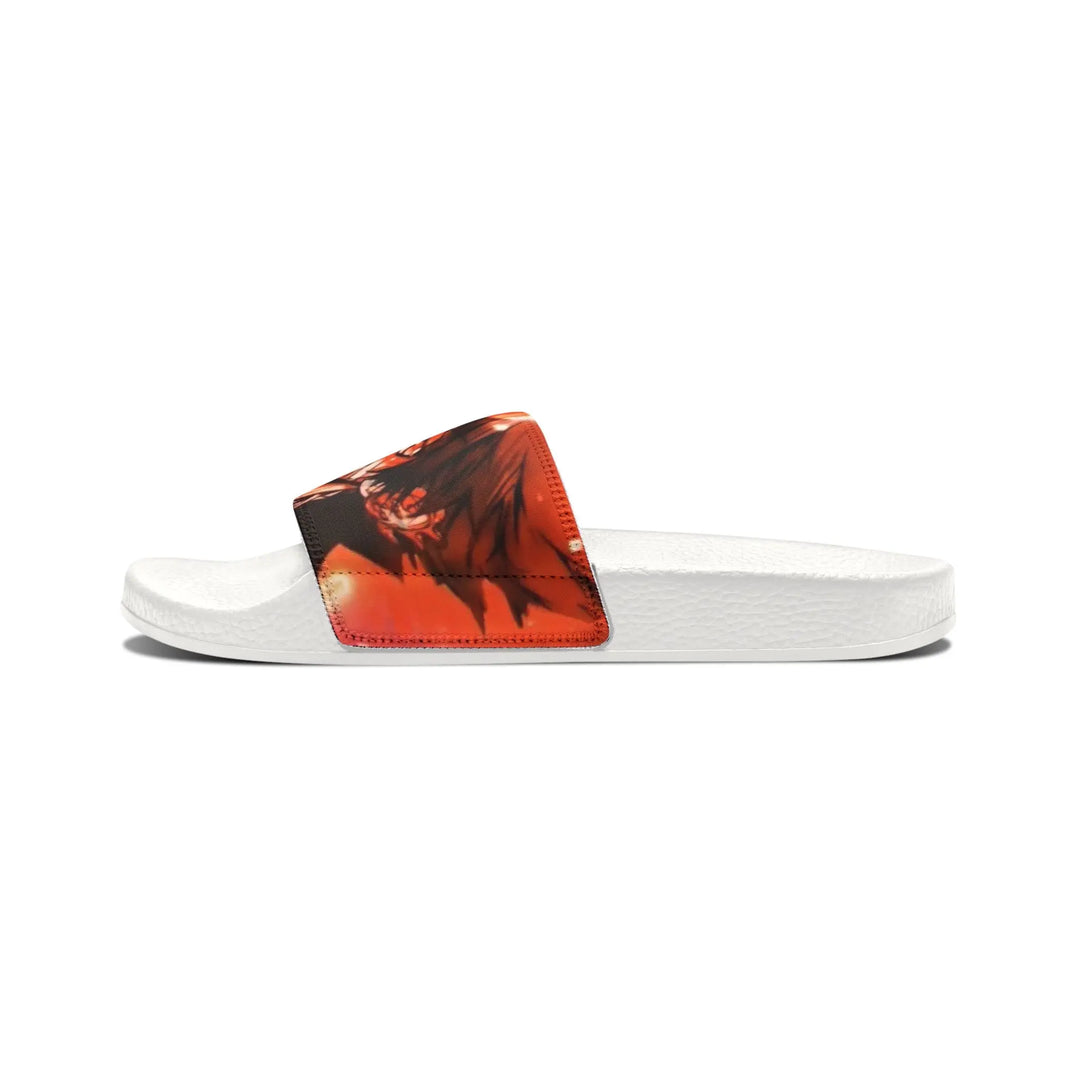 Vibrant Men's Sandals, Summer Footwear, Beach Shoes, Slide Sandals, Outdoor Sliders, Casual Footwear, Men’s Summer Style Printify