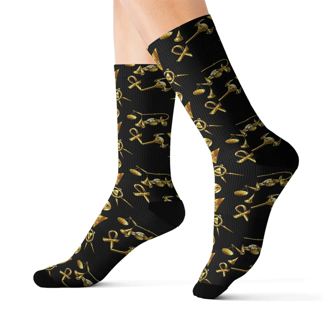 Nameless Sublimation Socks Printify