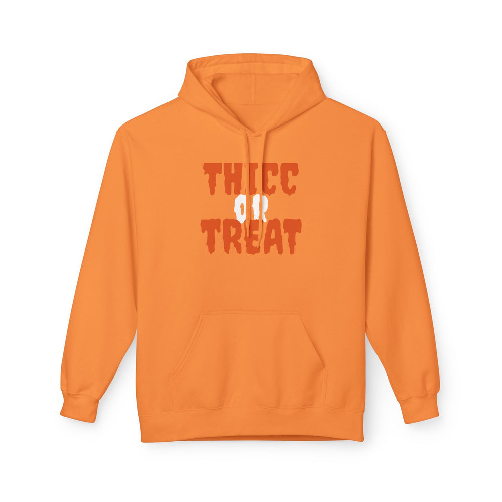Halloween Thicc or Treat Hoodie Printify