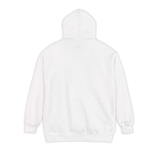 Garment-Dyed Hoodie with Unique Symbol, Casual Comfort, Streetwear, Unisex Sweatshirt, Ideal Gift for All Occasions