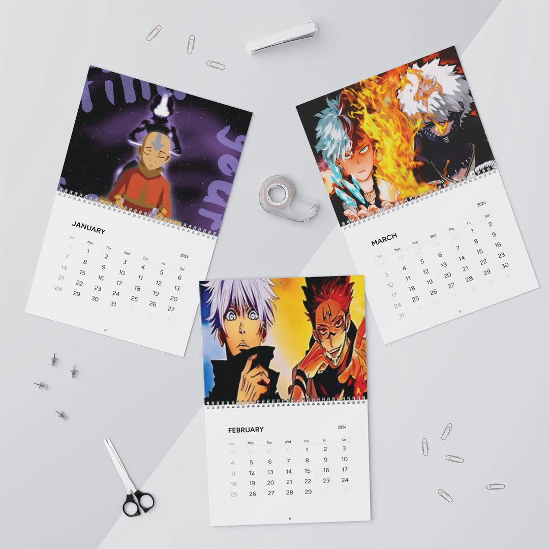 Jester Art Wall Calendars (2024) Printify
