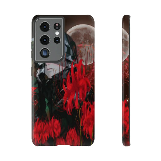 Red Lilly Tough Cases Printify
