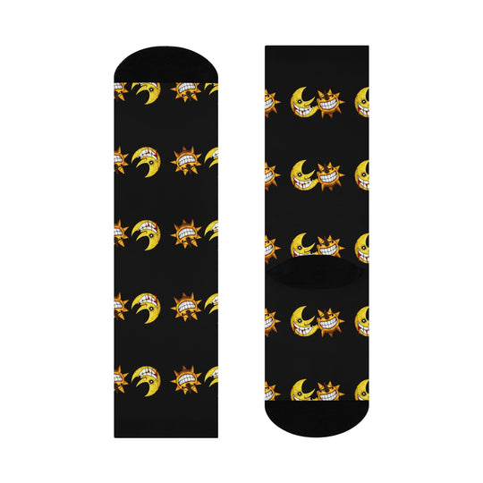 Soul Eater Cushioned Crew Socks Printify
