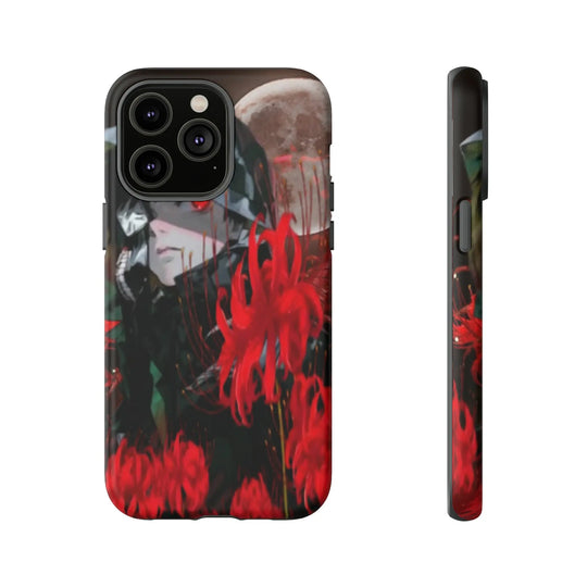 Red Lilly Tough Cases Printify