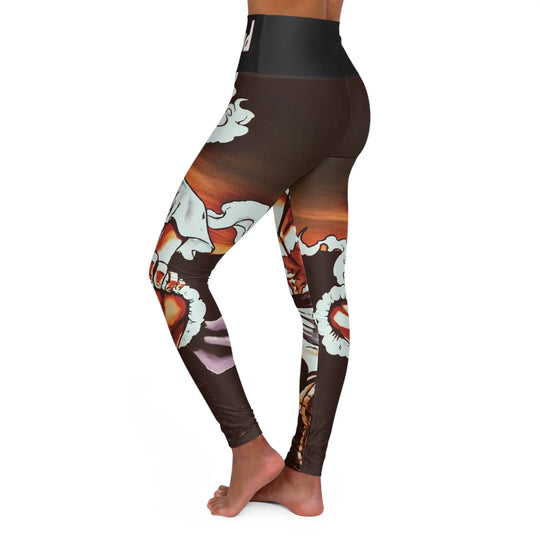 Sun Gawd Yoga Leggings (AOP) Printify