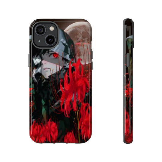 Red Lilly Tough Cases Printify