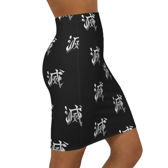 Hashira Women's Mini Skirt (AOP) Printify