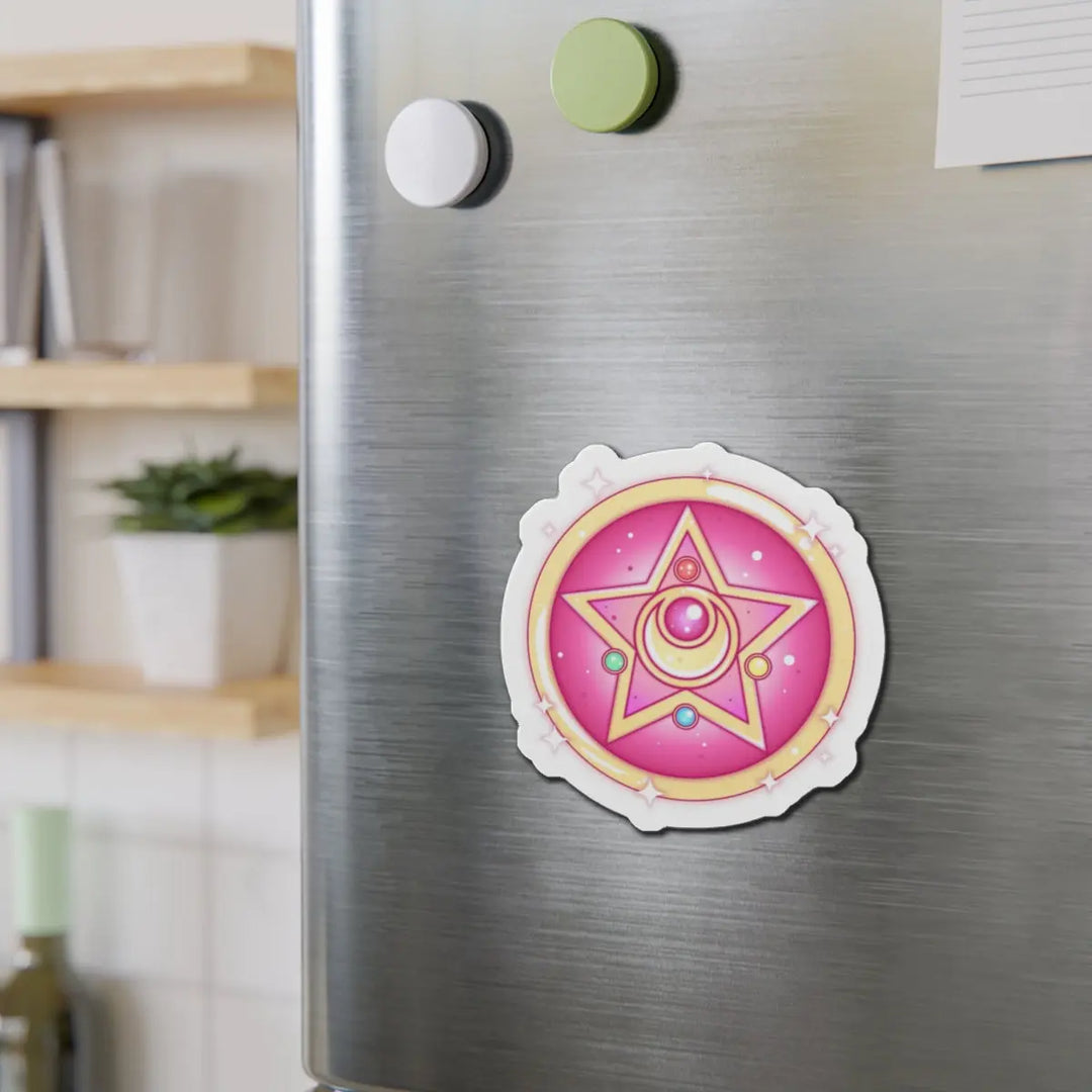 Sailor Scout Die-Cut Magnets Printify