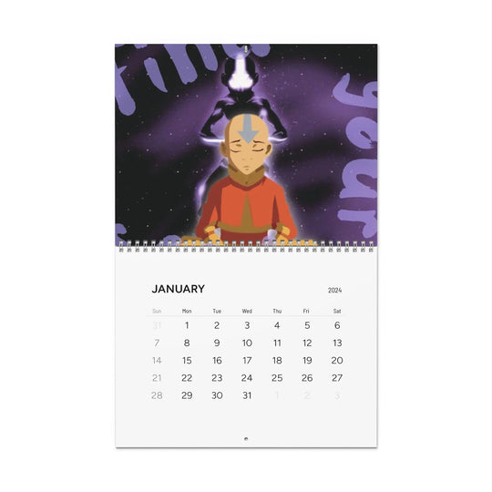 Jester Art Wall Calendars (2024) Printify