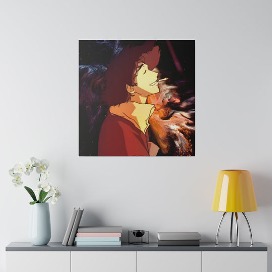Bang! Matte Canvas, Stretched, 0.75" Printify