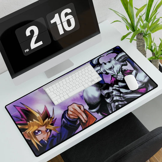 Purple Mist Desk Mats Printify