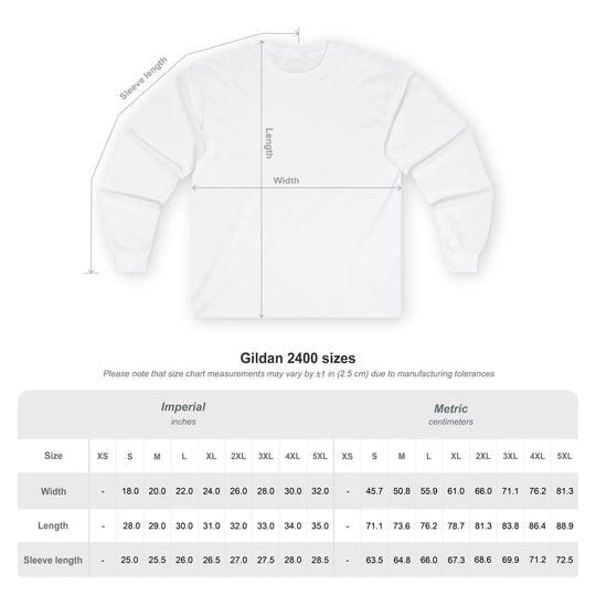 Unisex Ultra Cotton Long Sleeve Tee Printify
