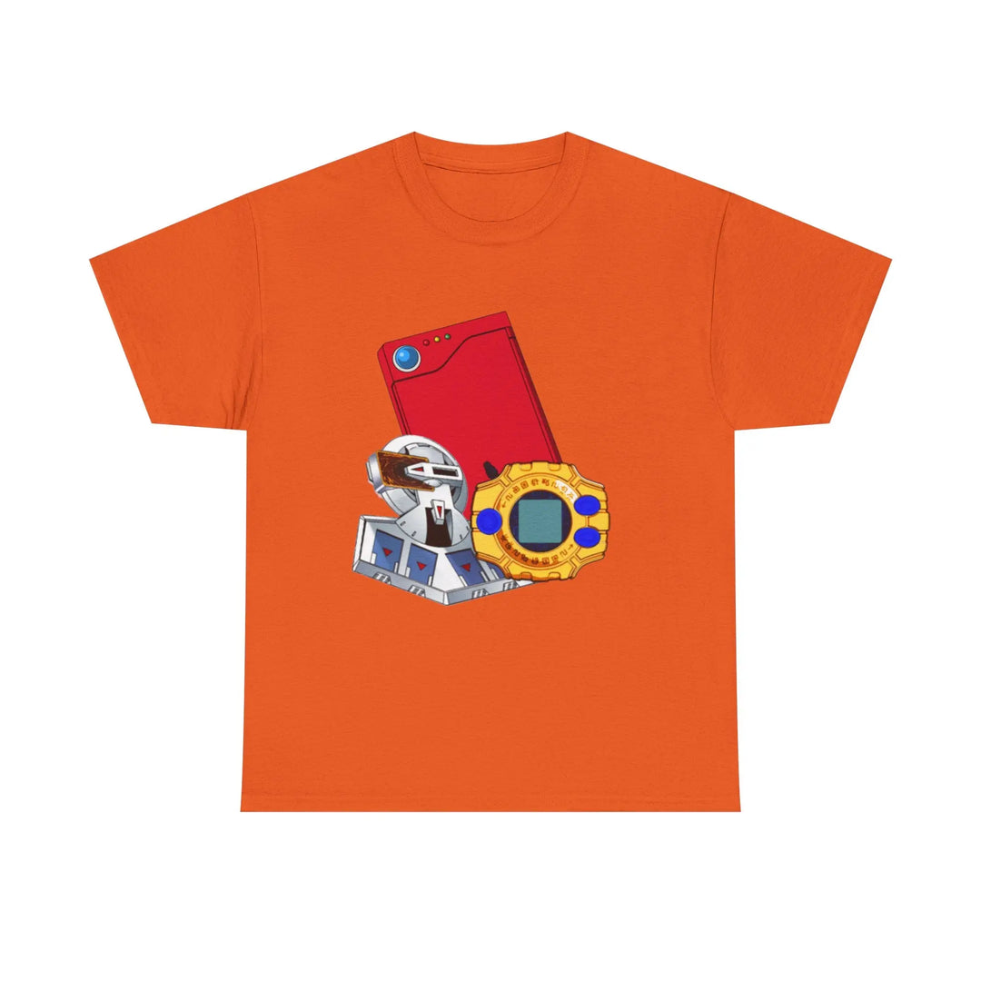Tee: Saturday Morning Trio Unisex Heavy Cotton Tee - Jesterdesigns1