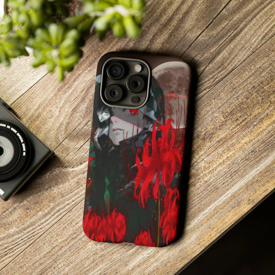 Red Lilly Tough Cases Printify