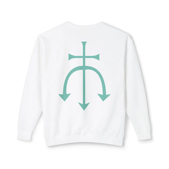 Trendy Unisex Crewneck Sweatshirt with Symbol Design, Casual Loungewear, Gift for Friends and Family, Occasions: Birthdays, Holidays, [...] Printify