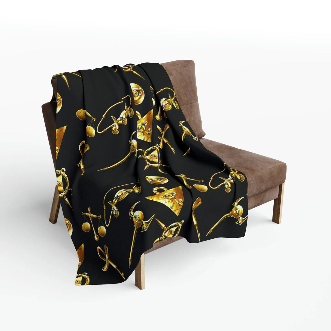 Nameless Arctic Fleece Blanket Printify