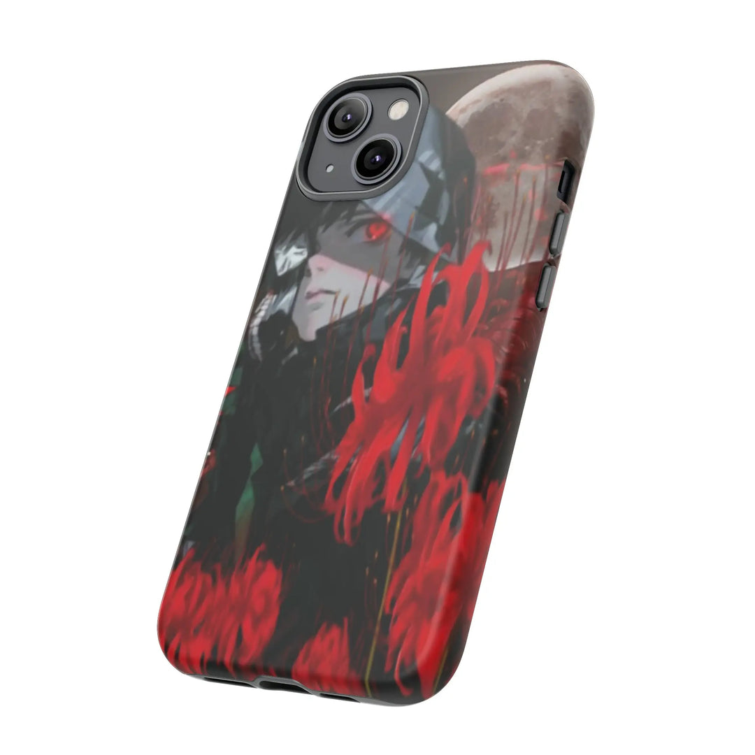 Red Lilly Tough Cases Printify