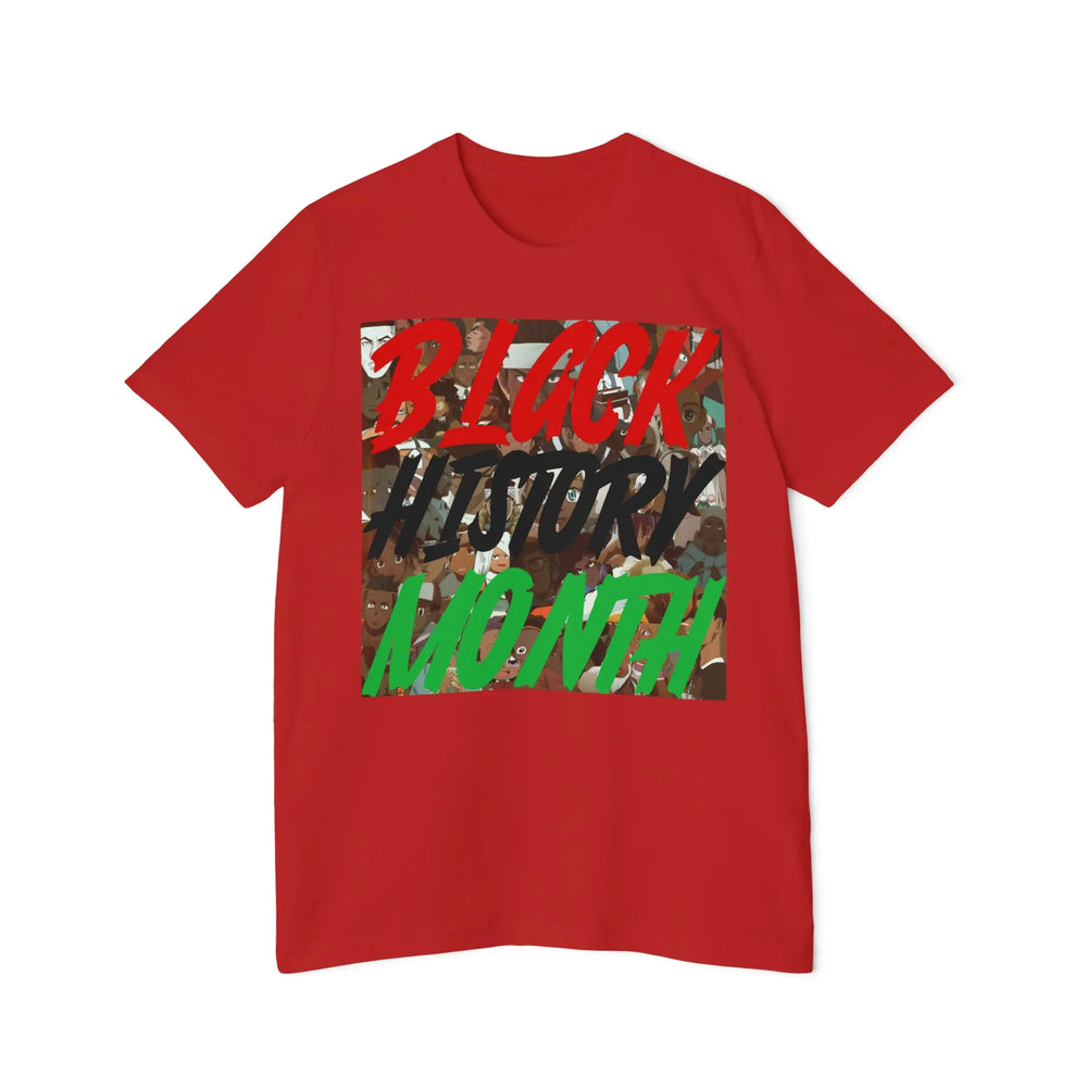 BHM USA-Made Unisex Short-Sleeve Jersey T-Shirt Printify