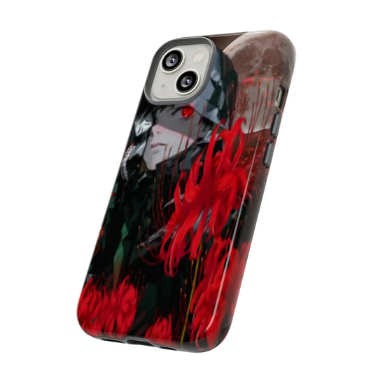 Red Lilly Tough Cases Printify