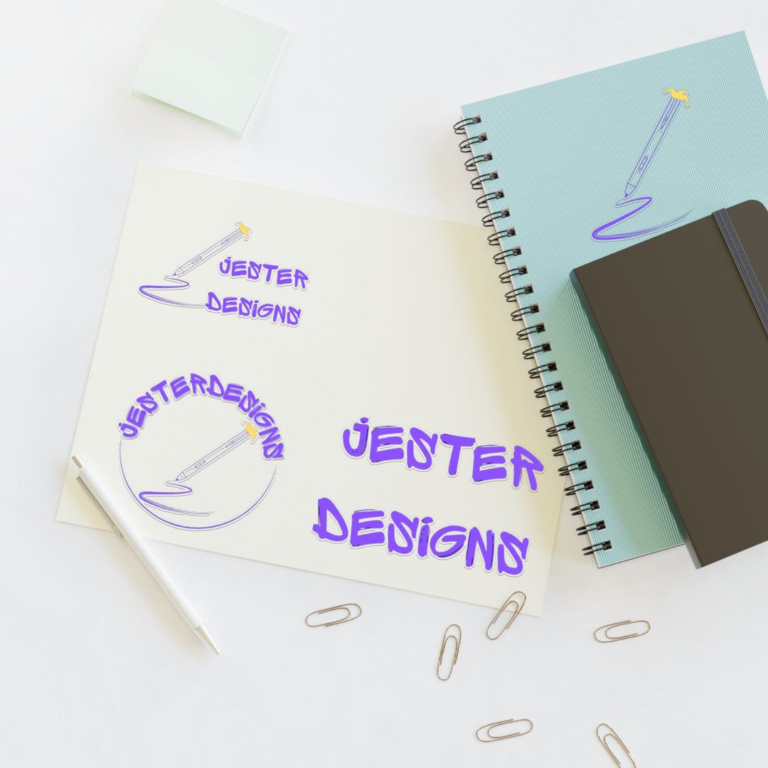 Jester Logo Sticker Sheet Printify