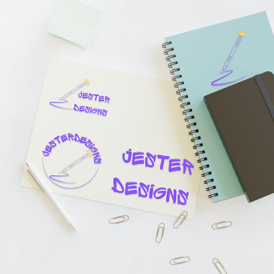 Jester Logo Sticker Sheet Printify