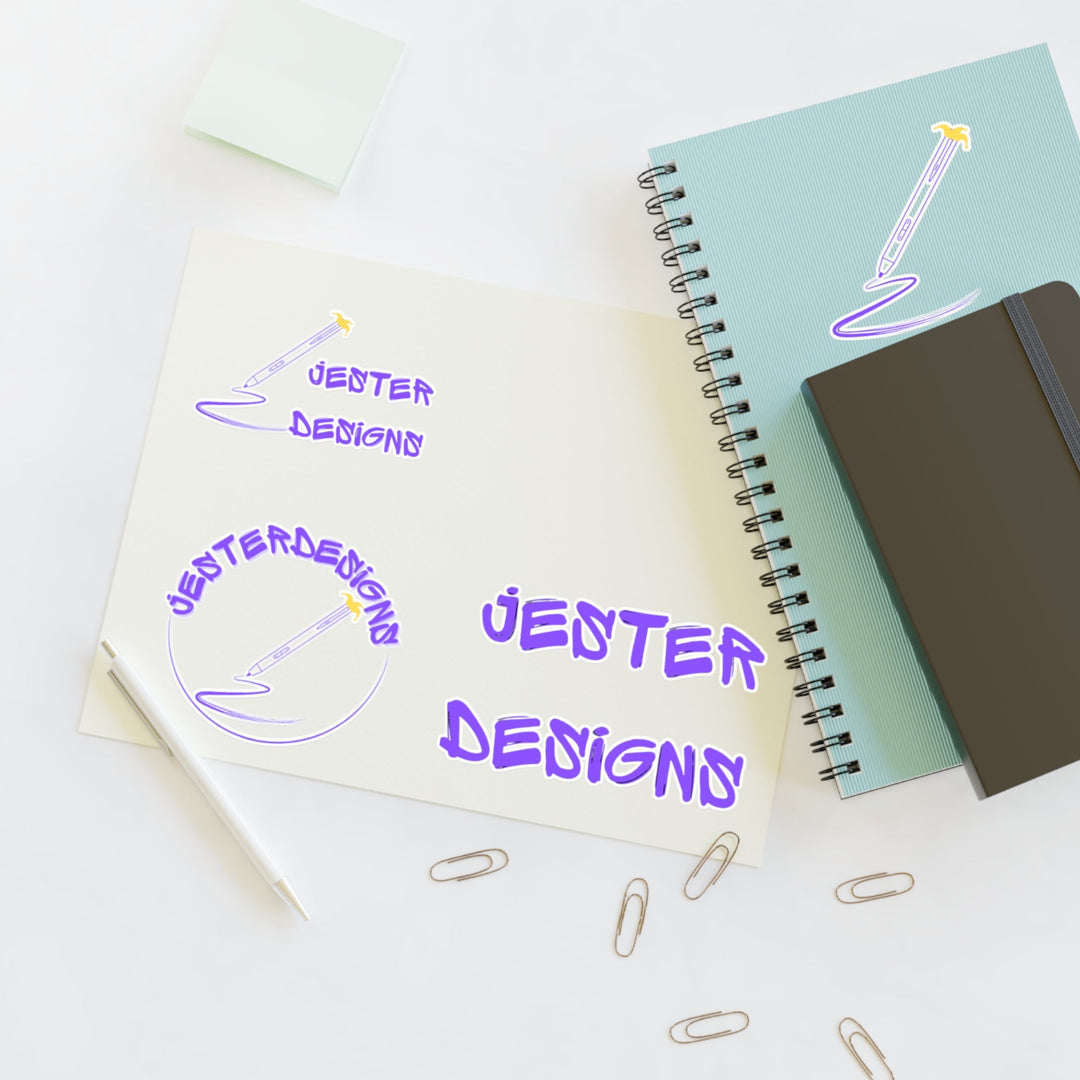 Jester Logo Sticker Sheet Printify