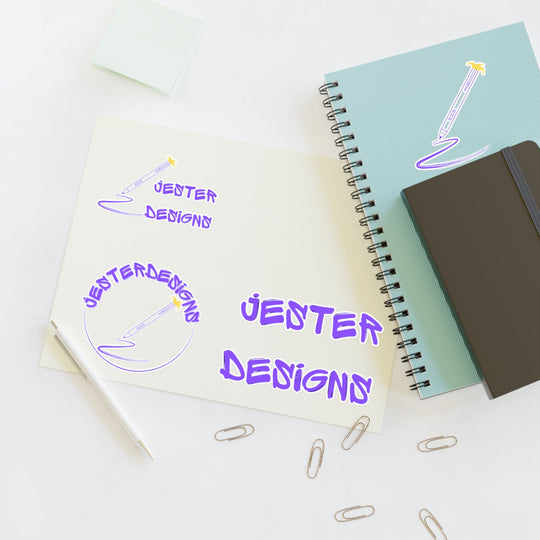 Jester Logo Sticker Sheet Printify