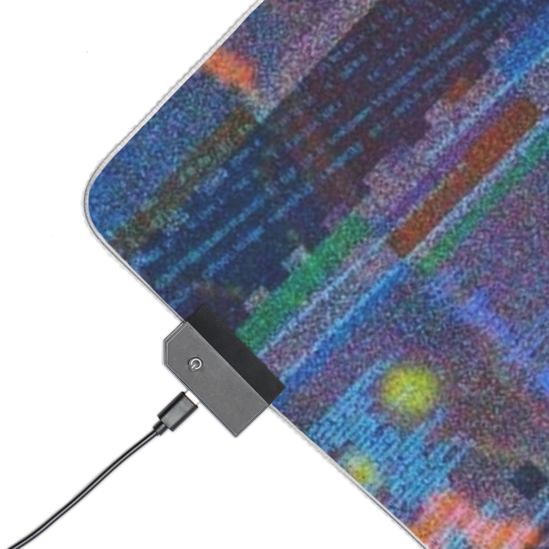 Forte LED Gaming Mouse Pad Printify