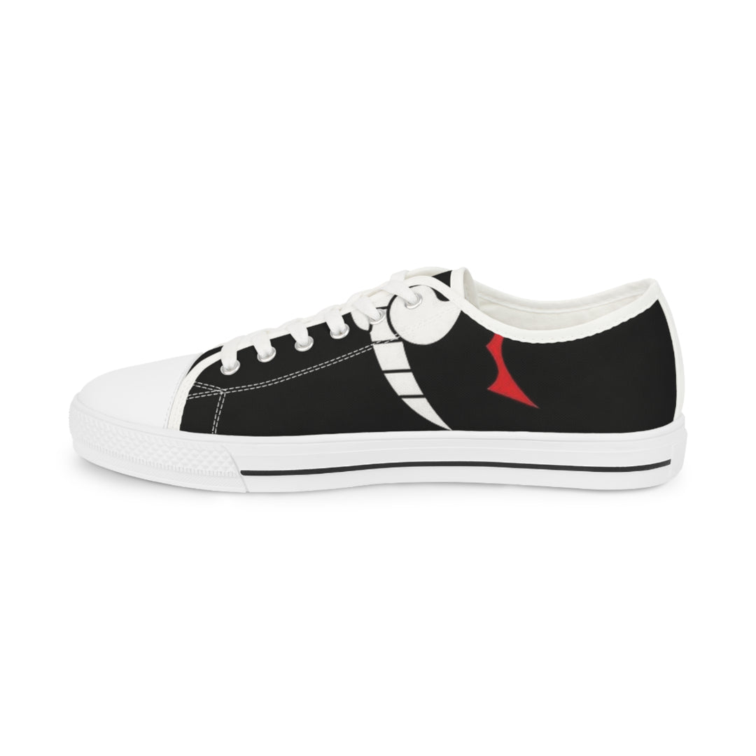 Unique Cartoon Design Men's Low Top Sneakers, Fun Casual Footwear, Gifts for Sneaker Lovers, Street Style Vibe, Trendy Everyday Shoes