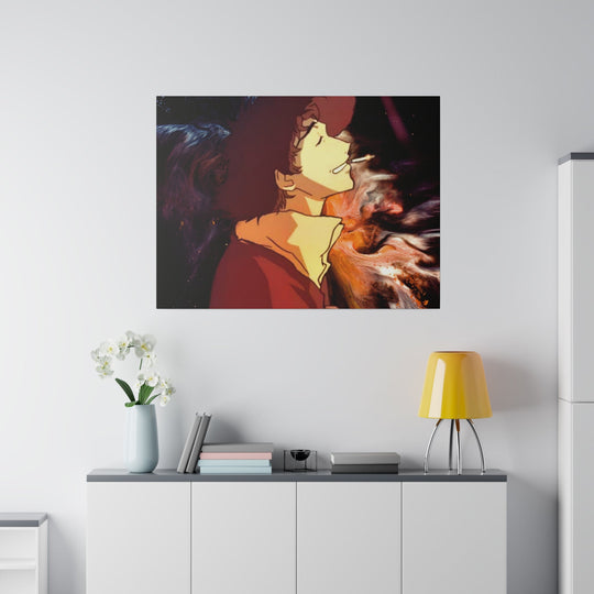Bang! Matte Canvas, Stretched, 0.75" Printify