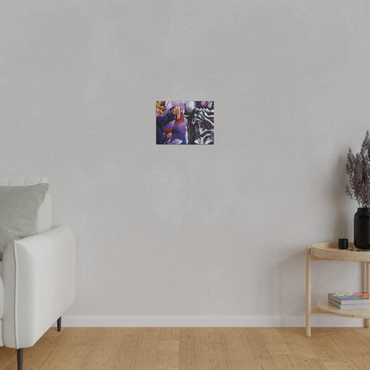 Purple Mist Matte Canvas, Stretched, 0.75" Printify