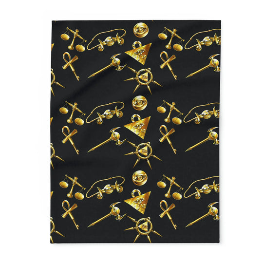 Nameless Arctic Fleece Blanket Printify