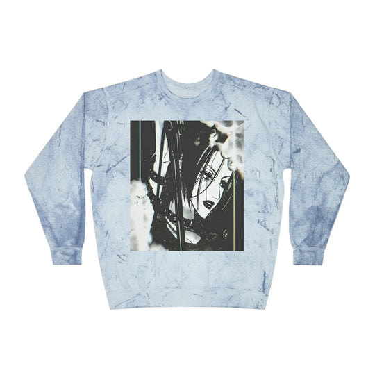 Numb Unisex Color Blast Crewneck Sweatshirt Printify