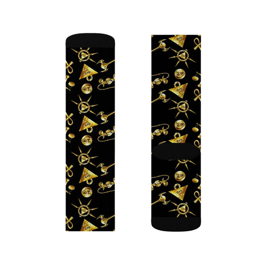 Nameless Sublimation Socks Printify