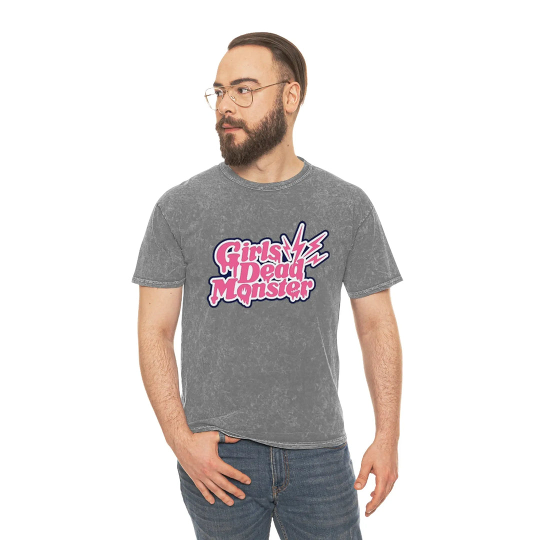 Girls DeMo Unisex Mineral Wash T-Shirt Printify