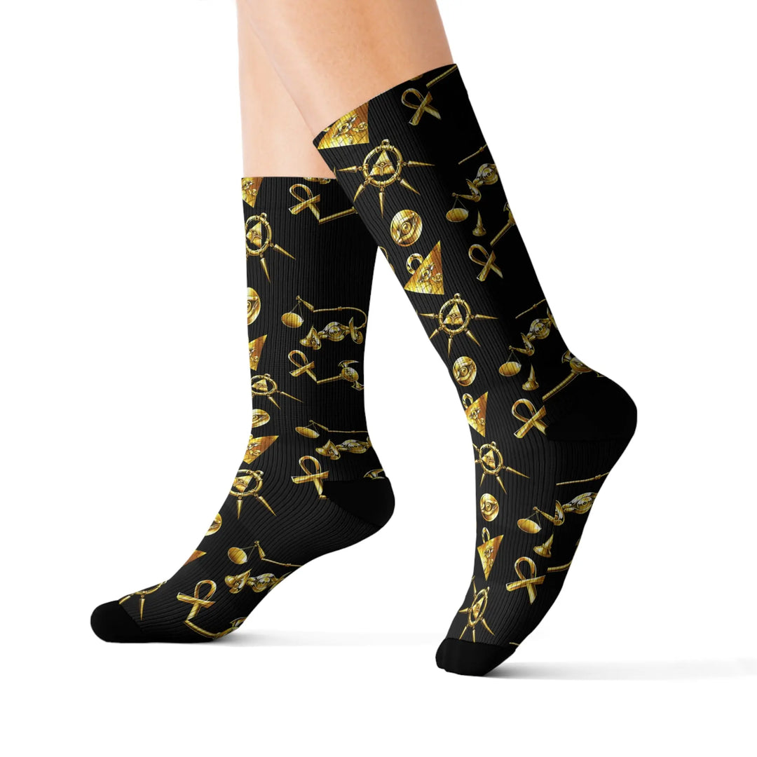 Nameless Sublimation Socks Printify