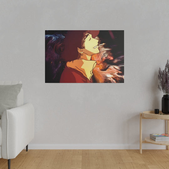 Bang! Matte Canvas, Stretched, 0.75" Printify