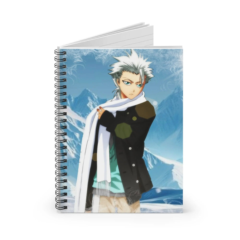 Ice Mountain Spiral Notebook - Stylish Ruled Journal for Anime Lovers, Cool Gift for Students, Art Sketchbook, Creative Writing Printify