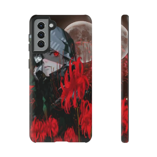 Red Lilly Tough Cases Printify