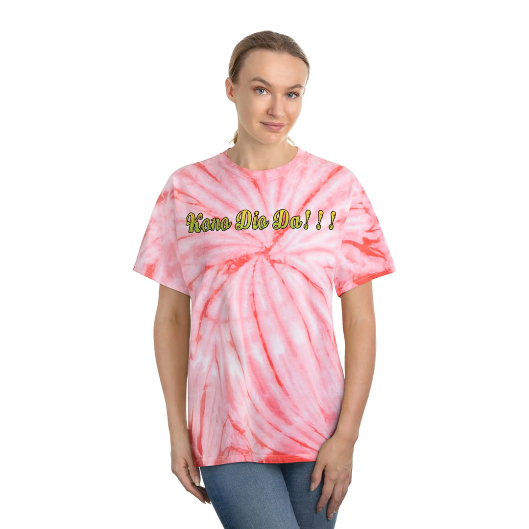 Dio Da! Tie-Dye Tee, Cyclone Printify
