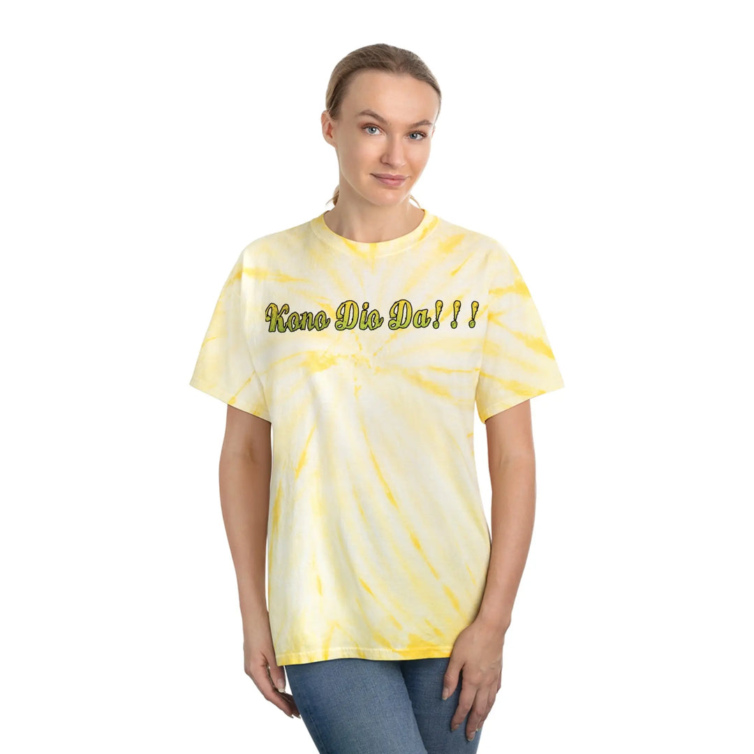 Dio Da! Tie-Dye Tee, Cyclone Printify