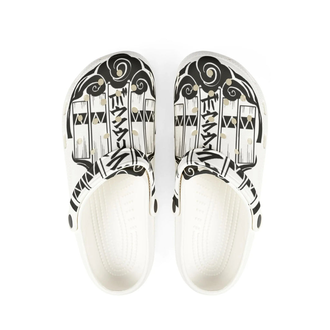 Stylish EVA Foam Rubber Shoes - Trendy Comfort for Summer Days, Slippers, Casual Footwear, Beach Shoes, Durable Outdoor Clogs Printify