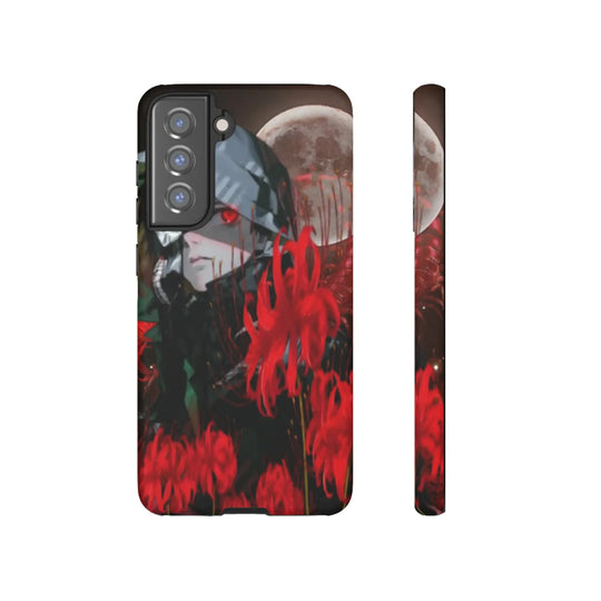 Red Lilly Tough Cases Printify