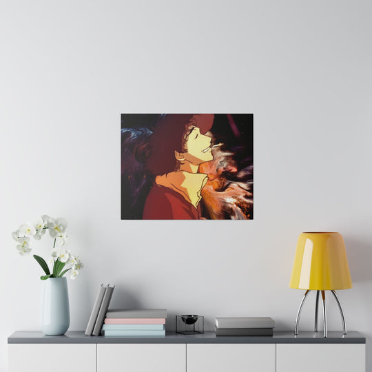 Bang! Matte Canvas, Stretched, 0.75" Printify