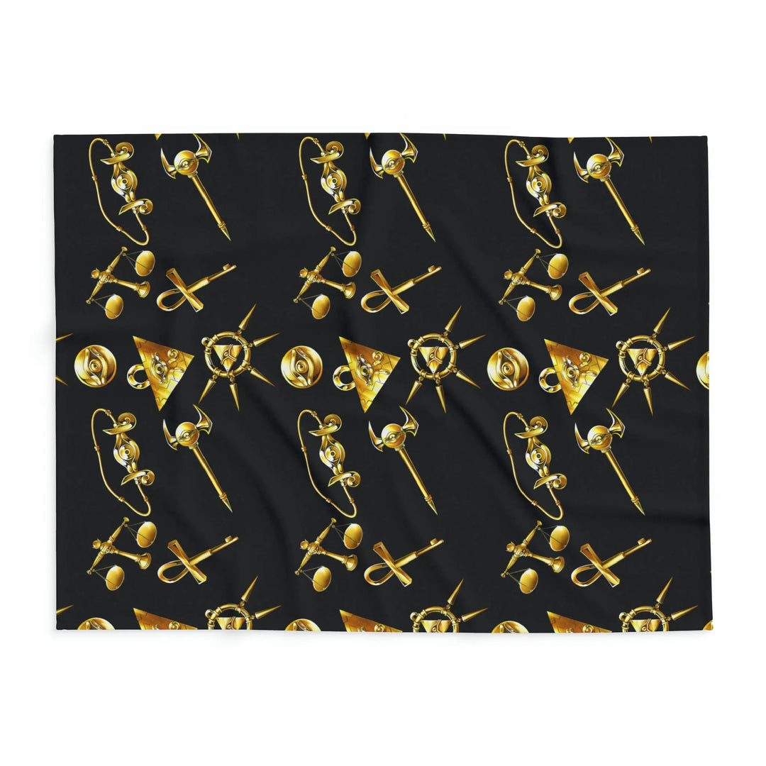 Nameless Arctic Fleece Blanket Printify