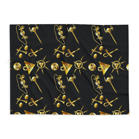Nameless Arctic Fleece Blanket Printify