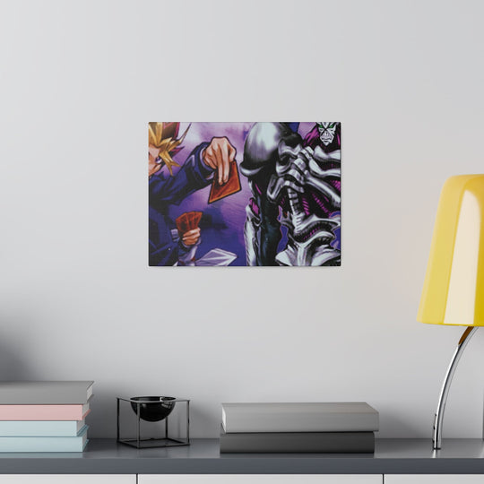 Purple Mist Matte Canvas, Stretched, 0.75" Printify